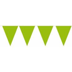 Vimpel Flagguirlande Lysegrøn