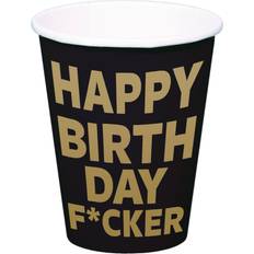 Folat Happy Birthday fucker 8 stk