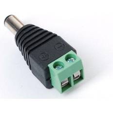 Dahua Elartikler Dahua 12V DC konnektor med skrueterminaler Han Ø5,5mm