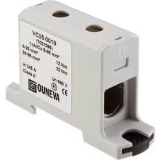 Malmbergs Ouneva Otl-isoleret universal klemme aluminium/kobber 6-95 mm2 grå