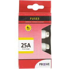 Parhaiten_arvioitu Sulakkeet Proove Fuse 25A 4-Pack