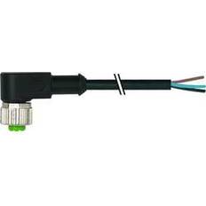 Murrelektronik Elartikler Murrelektronik M12 Hun 90 4x0.34 Bk 5m Typ