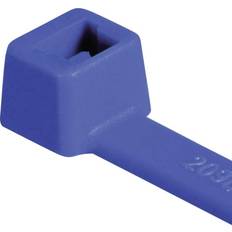 Bleu Attaches-câbles HellermannTyton 100 Stk. Kabelbinder T80R-N66-BU-C1 116-08016