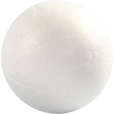 Creativ Company Polystyrene Balls, D: 4 cm, white, 10 pc/ 1 pack