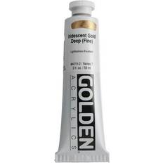 Golden Iridescent and Interference Acrylics iridescent gold deep fine 2 oz