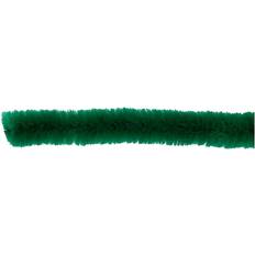 A base de agua Artesanías Creativ Company Pipe Cleaners, L: 30 cm, thickness 9 mm, dark green, 25 pc/ 1 pack