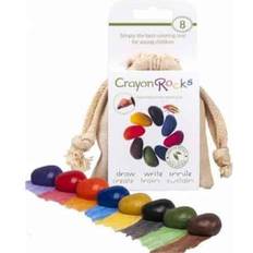 Crayon rocks 8 stk. i bomuldspose