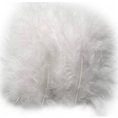 Langat ja Käsityötarvikkeet Creativ Company Down White 5-12 cm 15 pcs