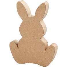 Marrone FAI DA TE Creotime Bunny, H: 18 cm, depth 2,5 cm, 1 pc