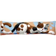 Vervaco Vervaco Cross Stitch: Draught Stopper: Cat, COTTON, NA, 80 x 20cm