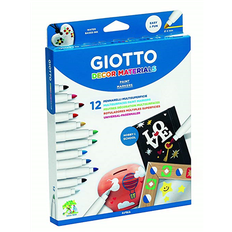 Giotto Taide ja Käsityöt Giotto Decor Materials 12 kpl