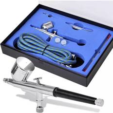 Pinceaux vidaXL Airbrush Set 0.2 0.3 0.5 mm Nozzles