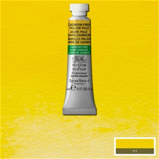 Gul Akvarelmaling Winsor & Newton Winsor Prof Water Colour 5ml cadminum-free, yellow pale