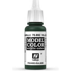 Gelb Acrylfarben Vallejo AV Model Color 17ml Yellow Olive