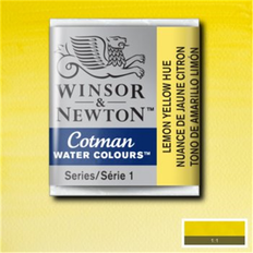 Jaune Aquarelles Winsor & Newton Cotman 1/2 Godet