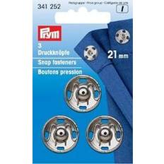 Druckknöpfe Prym Snap Fasteners 21 mm Silver