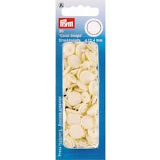 Prym Non-sew Color Snaps Ø12.4 Krem 12.4 mm