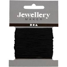 Langat ja Käsityötarvikkeet Creativ Company Cordon 1 mm pour Macramé Noir 10 mètres