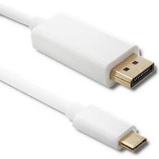 Qoltec USB C -Displayport 3.1 2m