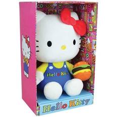 Jemini hello Kitty Retro 20 cm plysch vit/blå