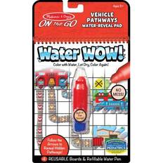 Malebøger Melissa & Doug Water Reveal Pad Køretøjsstier
