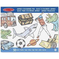 Plastique Livres de Coloriage Melissa & Doug 14226 Bloc A Colorier Jumbo A Thèmes Multiples