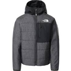 The North Face Boy's Reversible Perrito Jacket - Asphalt Grey Heather (NF0A5GC7)