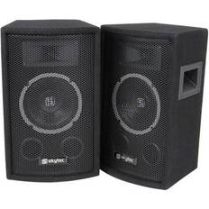 Skytec Paire d'Enceintes SL6 PA Speakerbox 6 Pouces 150 Watts