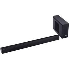 Conexión por cable Barras de sonido Thomson SB200BT Altavoz Soundbar Negro 2.1 Canales 200 W