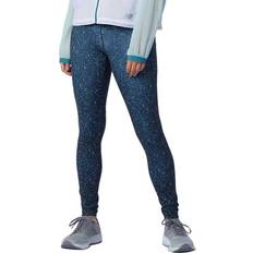 Blue - Running Tights New Balance Printed Impact Run Tight Women - Mountain Teal