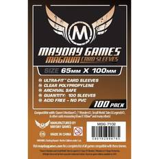 100 Mayday Games 65 x 100 Magnum Ultra-Fit Copper Board Game Sleeves