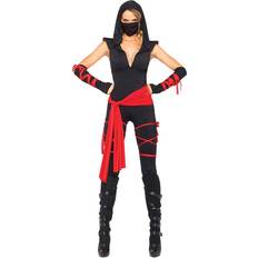 Ninja kostume Leg Avenue Kvindelig Ninja Kostume Deluxe X-Large