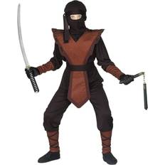 Ninja dräkt barn Maskerad Widmann Ninja Jumpsuit Barn Maskeraddräkt Large