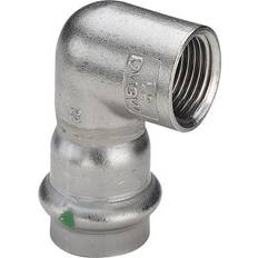 VIEGA 22mmx1/2" Sanp.Inox Vink. M/m