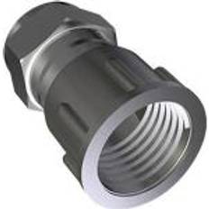 Overgang 3/8-10MM med muffe krom