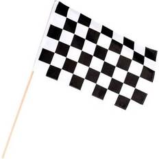 Zwart Feestdecoraties Boland Zwaaivlag Racing