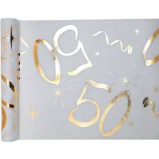 Nappes Santex Chemin De Table Anniversaire 50 Ans