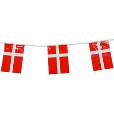 Fest Guirlander Vimpelbanner Dannebrog