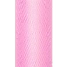 PartyDeco Rosa tyl 0,15x9meter
