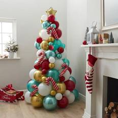 Hangend Latex ballonnen Ginger Ray Ballonnen Kerstboom set