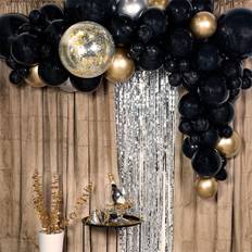 Ballongkungen Ballonbue Deluxe Sort/Guld
