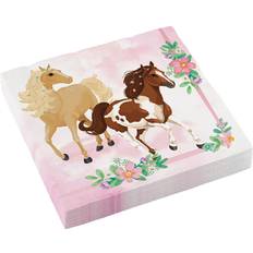 Amscan Paper Napkins Beautiful Horses 20-pack