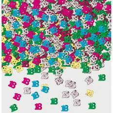 Plastique Guirlandes et Confettis Amscan 14 g Number 18 Metal Confetti Party Accessory