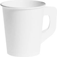 Papkrus med hank huhtamaki, 17,5 cl, pakke a 80 stk