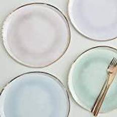 Paper plates Ginger Ray Pastel Glaze Paper Plates, Pack of 8