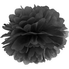 Pomponit PartyDeco Pompom Svart 25 cm