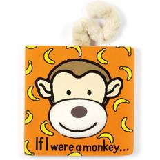 Jellycat monkey Jellycat Barnbok If I were a Monkey