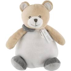 Chicco Tøjdyr Chicco nallebjörn och boll junior 20 cm plysch beige/vit/grå