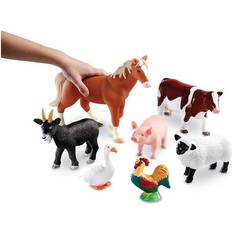 Learning Resources Jumbo Farm Animals Set of 7