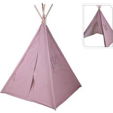 Tipi legetelt Koopman Tipi legetelt i pink 103 x 103 x 160 cm